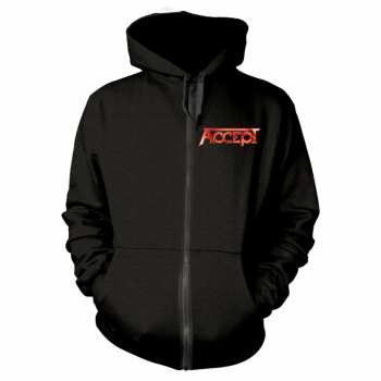 Merch Accept: Hoodie Met Rits Flying V