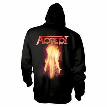 Merch Accept: Mikina Se Zipem Flying V S