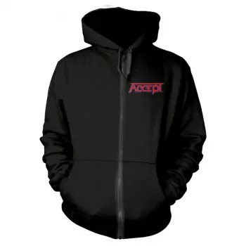 Hoodie Met Rits Metal Heart 1