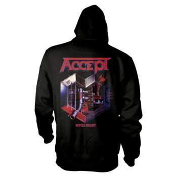 Merch Accept: Mikina Se Zipem Metal Heart 1 S