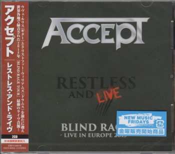 2CD Accept: Restless And Live (Blind Rage - Live In Europe 2015)