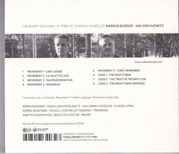 CD Markus Burger: The Banff Sessions (A Tribute To Kenny Wheeler)