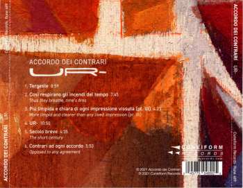CD Accordo Dei Contrari: UR-