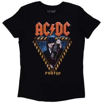 Merch AC/DC: Dames T-shirt Angus Triangle Prw-up Eu Tour '24