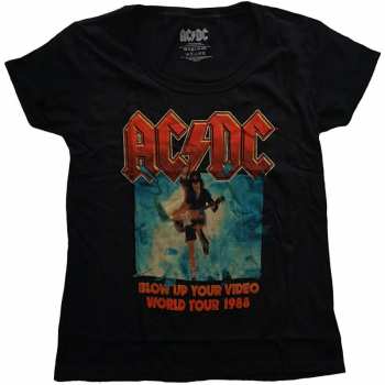 Merch AC/DC: Dames T-shirt Blow Up Your Video 