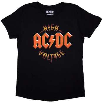 Merch AC/DC: Dames T-shirt High Voltage Rnr
