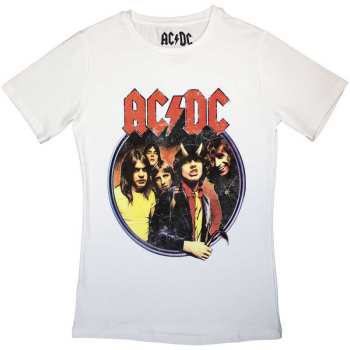 Merch AC/DC: Dames T-shirt Highway To Hell Circle