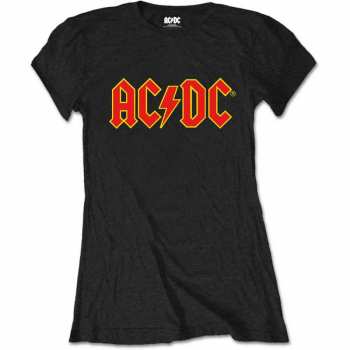 Merch AC/DC: Dames T-shirt Logo Ac/dc 