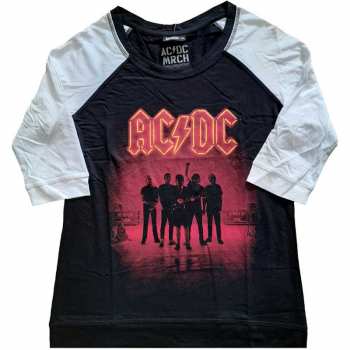 Merch AC/DC: Dames T-shirt Pwr-up Uk 