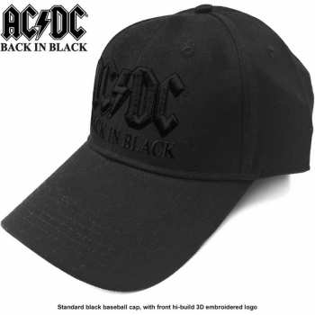 Merch AC/DC: Kšiltovka Back In Black