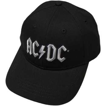 Merch AC/DC: Pet met klep Silver Logo Ac/dc
