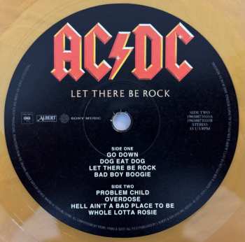LP AC/DC: Let There Be Rock CLR | LTD