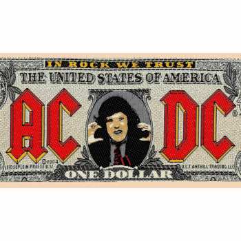 Merch AC/DC: Patch Bank Note 