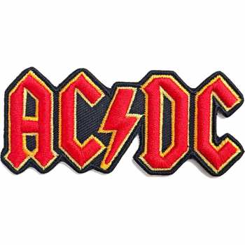Merch AC/DC: Patch Cut-out 3d Logo Ac/dc