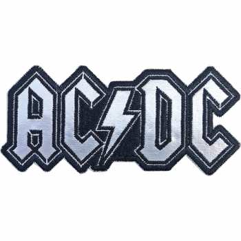 Merch AC/DC: Patch Cut-out Foil Logo Ac/dc