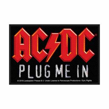 Merch AC/DC: Patch Plug Me In 