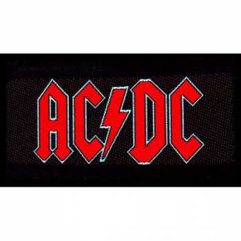 Merch AC/DC: Patch Red Logo Ac/dc