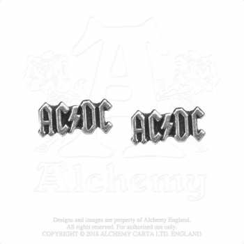 Merch AC/DC: Oorbellen Logo Ac/dc