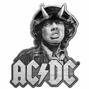 Merch AC/DC: Badge Angus Staal