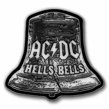 Merch AC/DC: Badge Hells Bells Staal