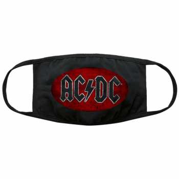 Merch AC/DC: Mondkapje Oval Logo Ac/dc Vintage