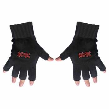 Merch AC/DC: Handschoenen Classic Red Logo Ac/dc