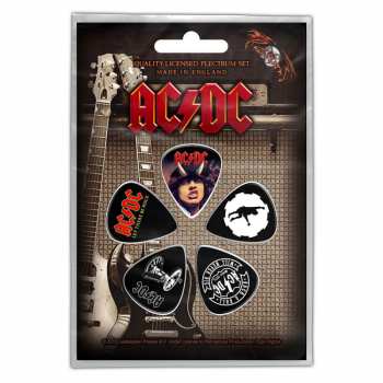 Merch AC/DC: Set Plectrums Highway / For Those / Let There