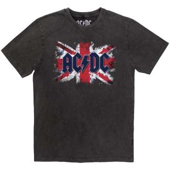  AC/DC: Ac/dc Unisex Stone Wash T-shirt: Flag (xx-large) XXL