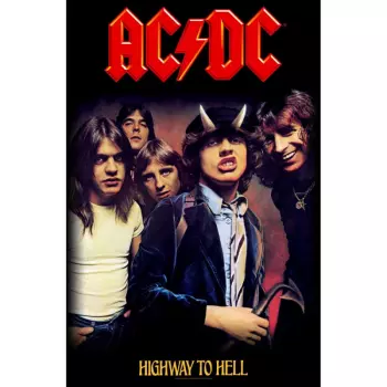 Textielposter Highway To Hell