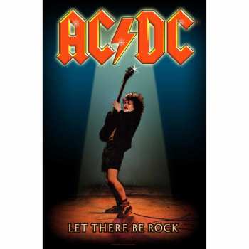 Merch AC/DC: Textielposter Let There Be Rock