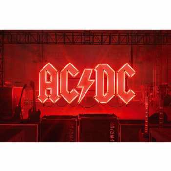 Merch AC/DC: Textielposter Pwr-up
