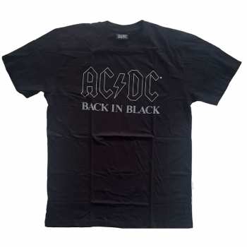 Merch AC/DC: Tričko Back In Black  M