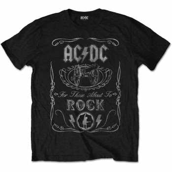 Merch AC/DC: Tričko Cannon Swig Vintage  S