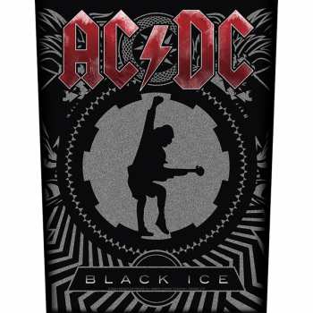 Merch AC/DC: Zádová Nášivka Black Ice