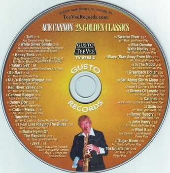CD Ace Cannon: 28 Golden Classics
