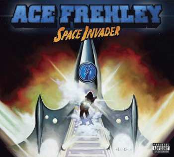 2LP Ace Frehley: Space Invader (clear & Cobalt Blue Vinyl)