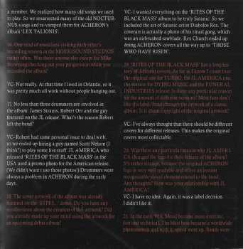 CD Acheron: Rites Of The Black Mass