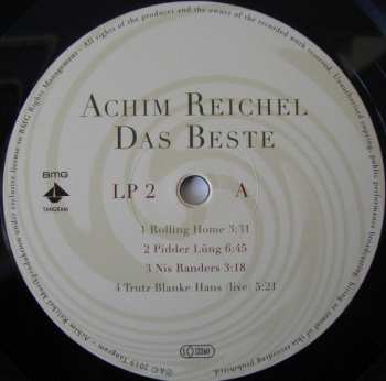 4LP/Doos Achim Reichel: Das Beste