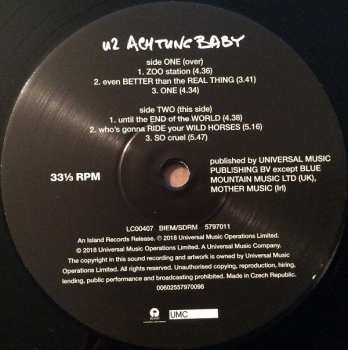 2LP U2: Achtung Baby