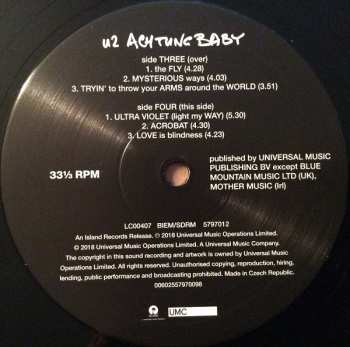 2LP U2: Achtung Baby