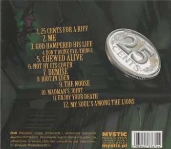 CD Acid Drinkers: 25 Cents For A Riff