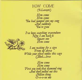 CD Acqua Fragile: A New Chant