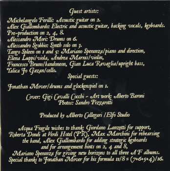 CD Acqua Fragile: A New Chant