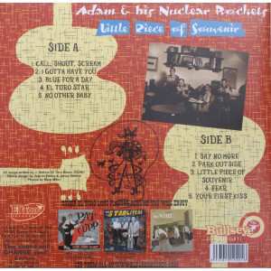LP Adam And His Nuclear Rockets: Little Piece Of Souvenir - 10 Rockers And Heartbreakers
