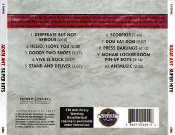 CD Adam Ant: Super Hits