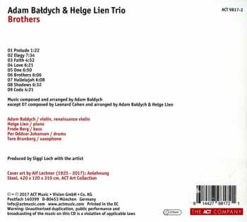 CD Adam Bałdych: Brothers