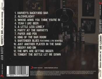 CD Adam Harvey: Harvey's Bar The Backyard Sessions