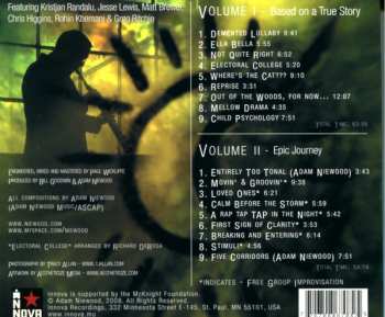 2CD Adam Niewood & His Rabble Rousers: Epic Journey Volumes I & II