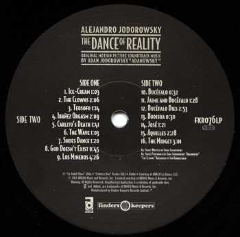 LP Adan Jodorowsky: The Dance Of Reality (Original Motion Picture Soundtrack)