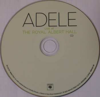 CD/DVD Adele: Live At The Royal Albert Hall